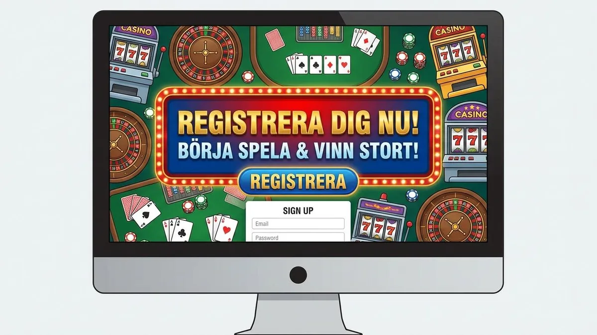 Registrera dig med bonus